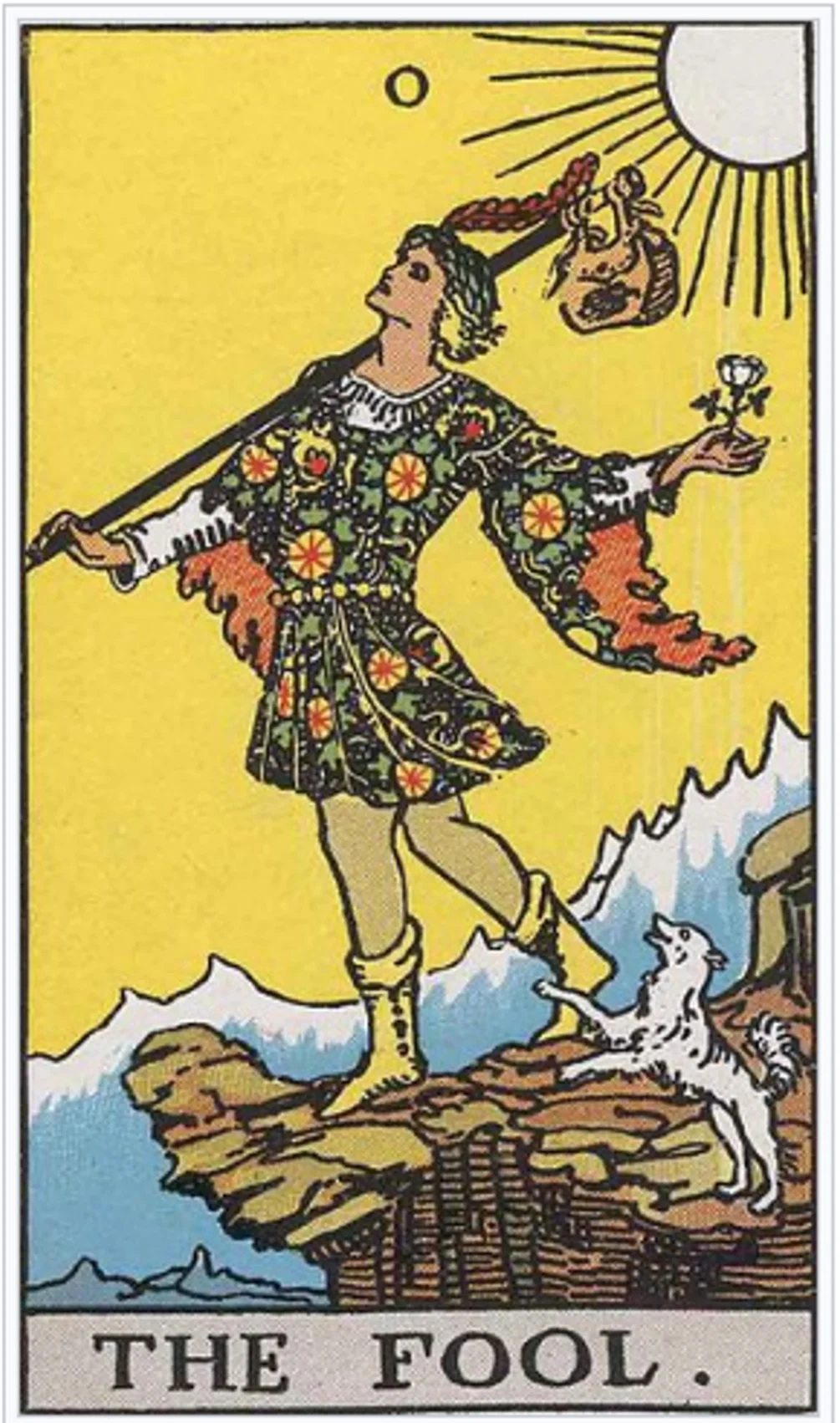 Tarot Joker (Soytarı) kartı