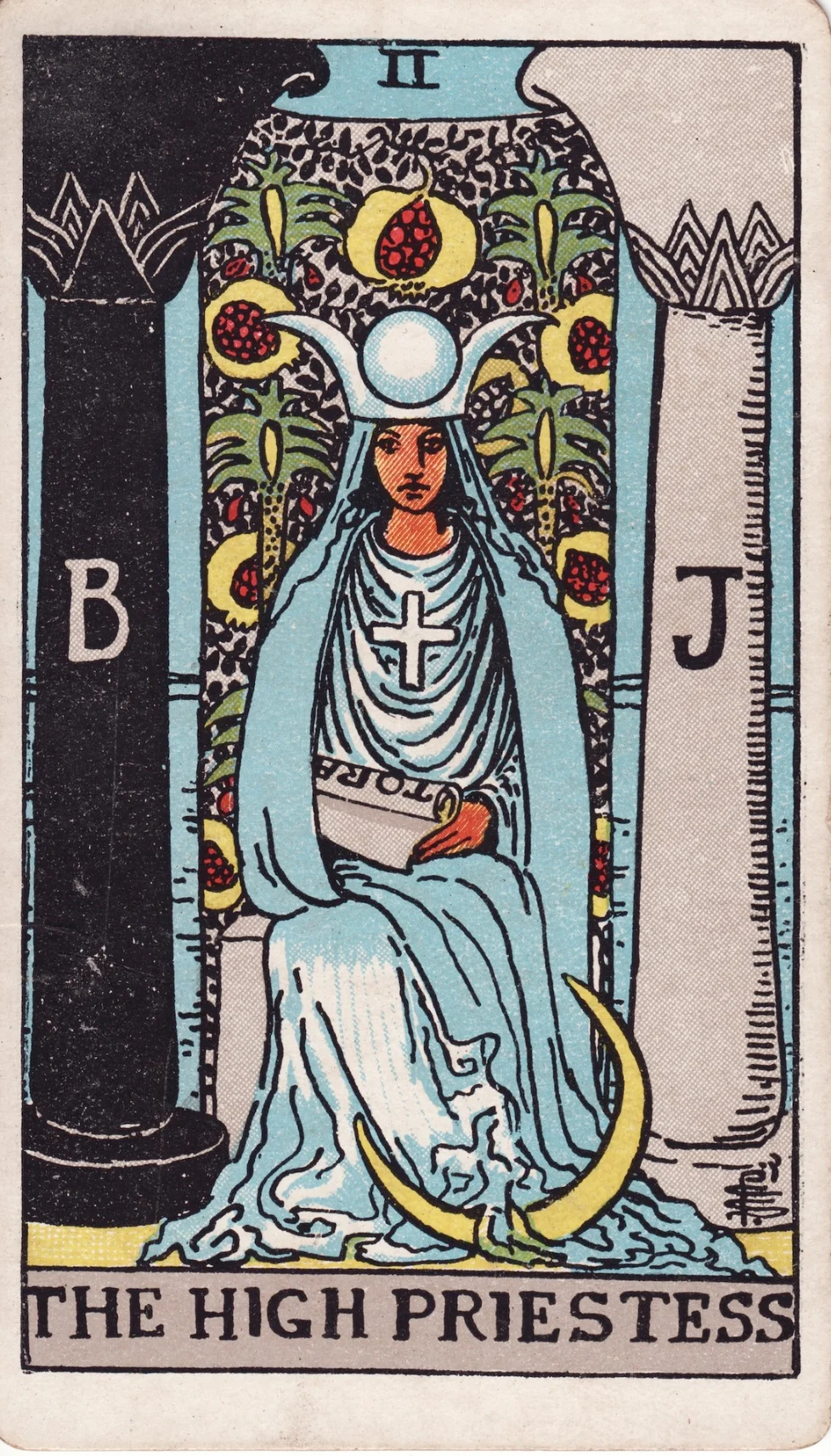 Tarot Azize kartı