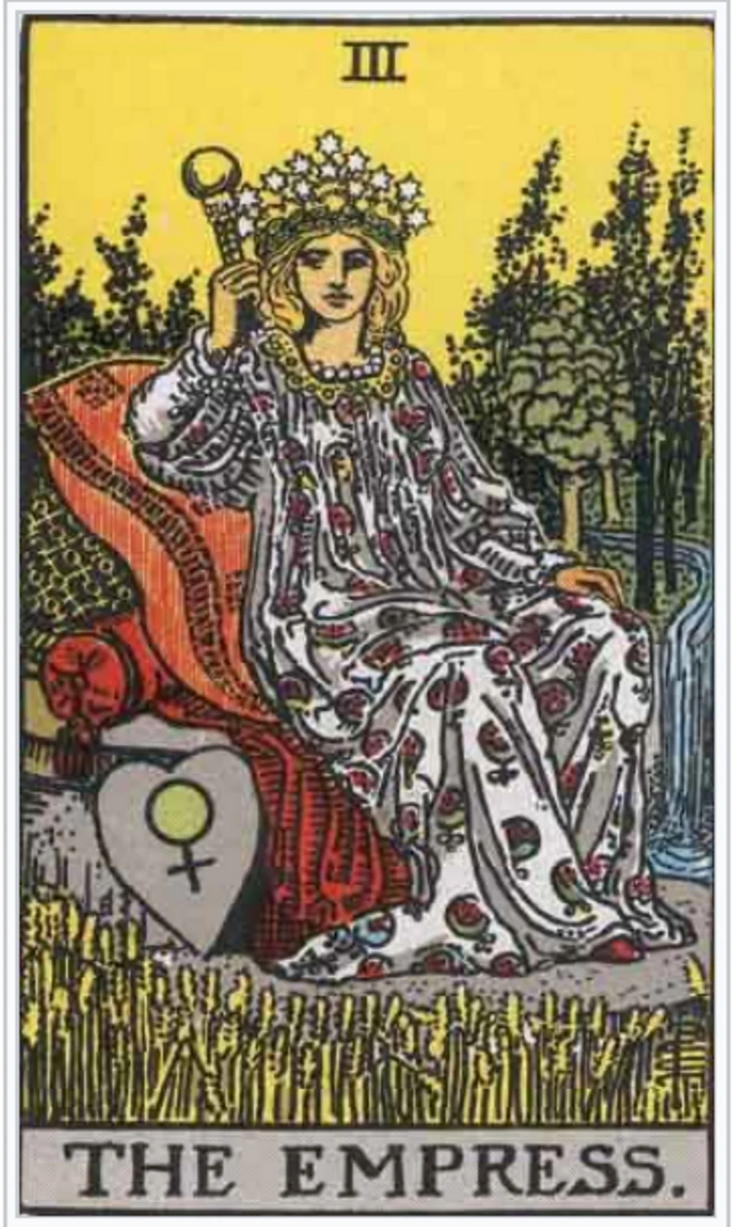 Tarot İmparatoriçe kartı