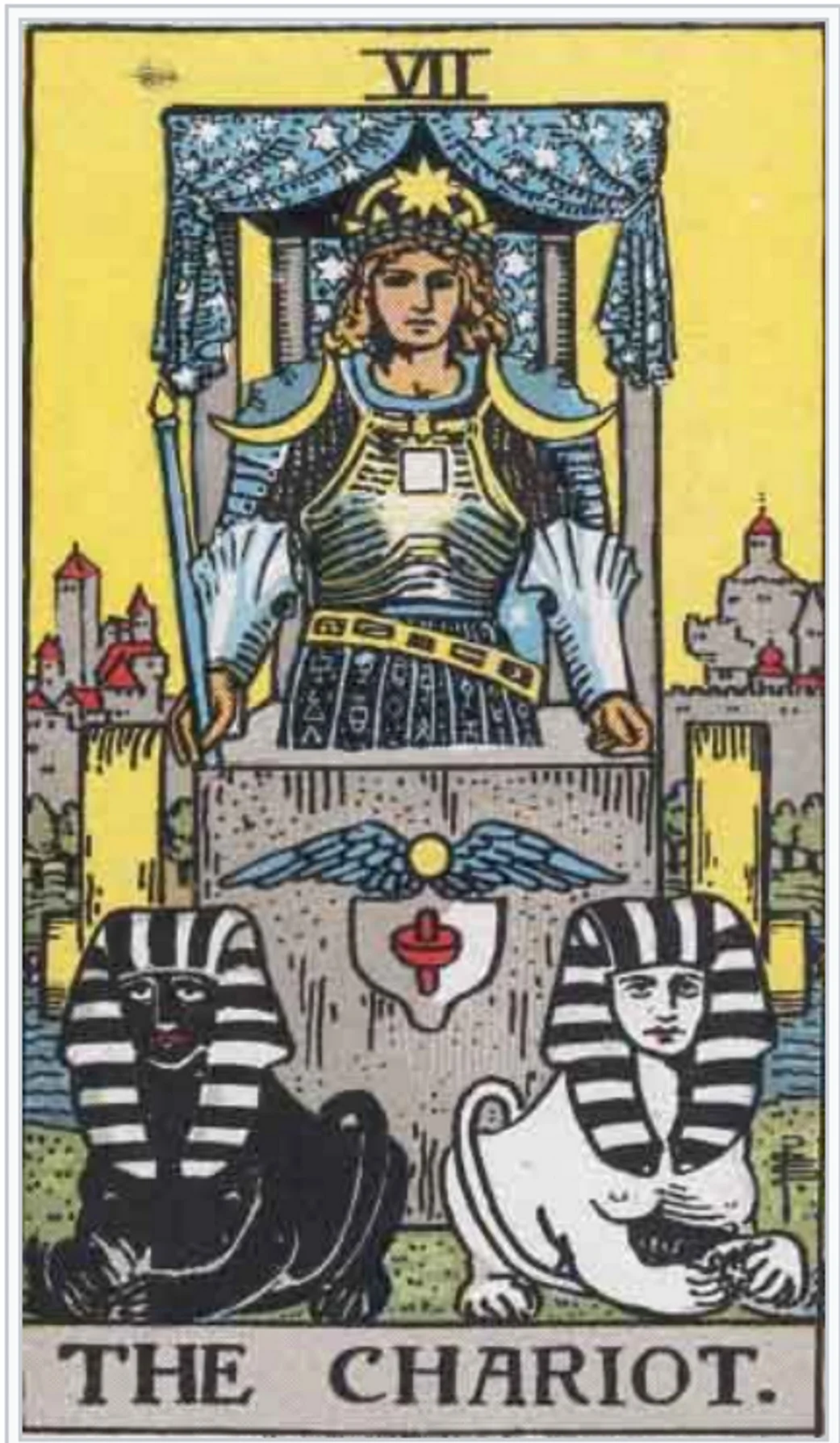 Tarot Savaş Arabası kartı