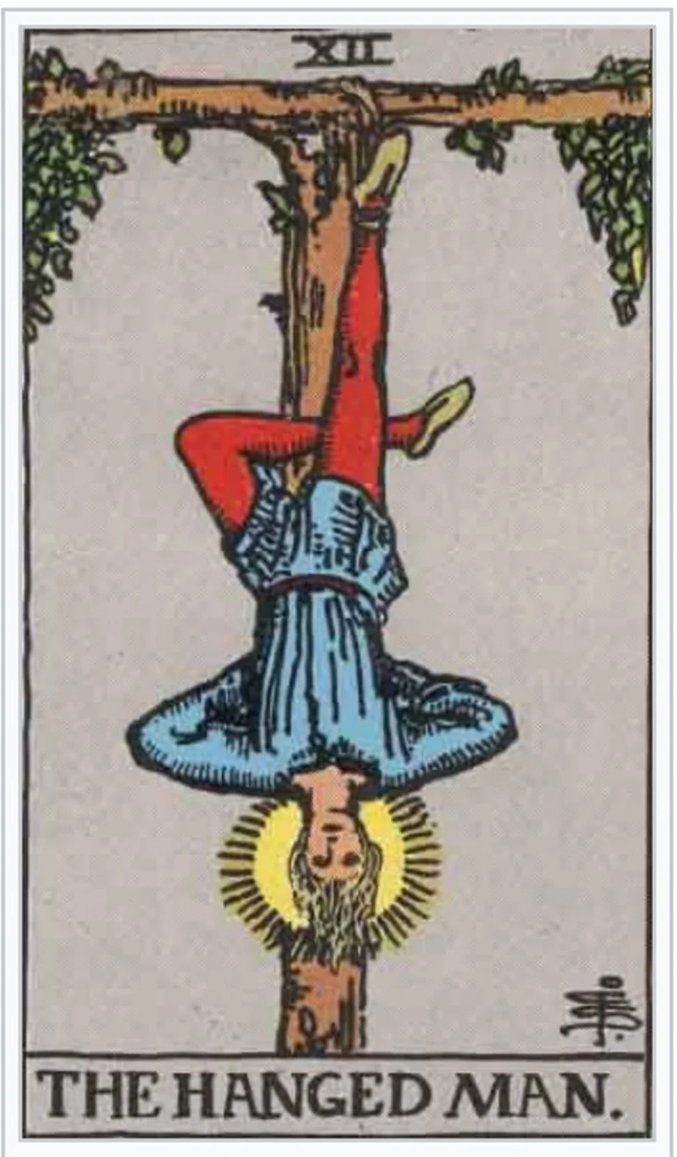 Tarot Asılan Adam kartı