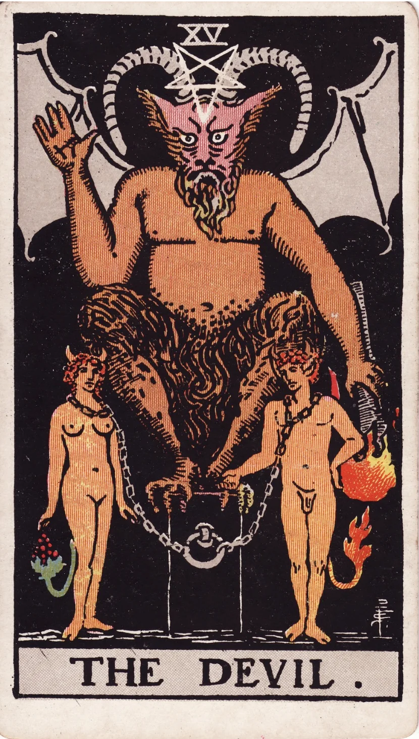 Tarot Şeytan kartı