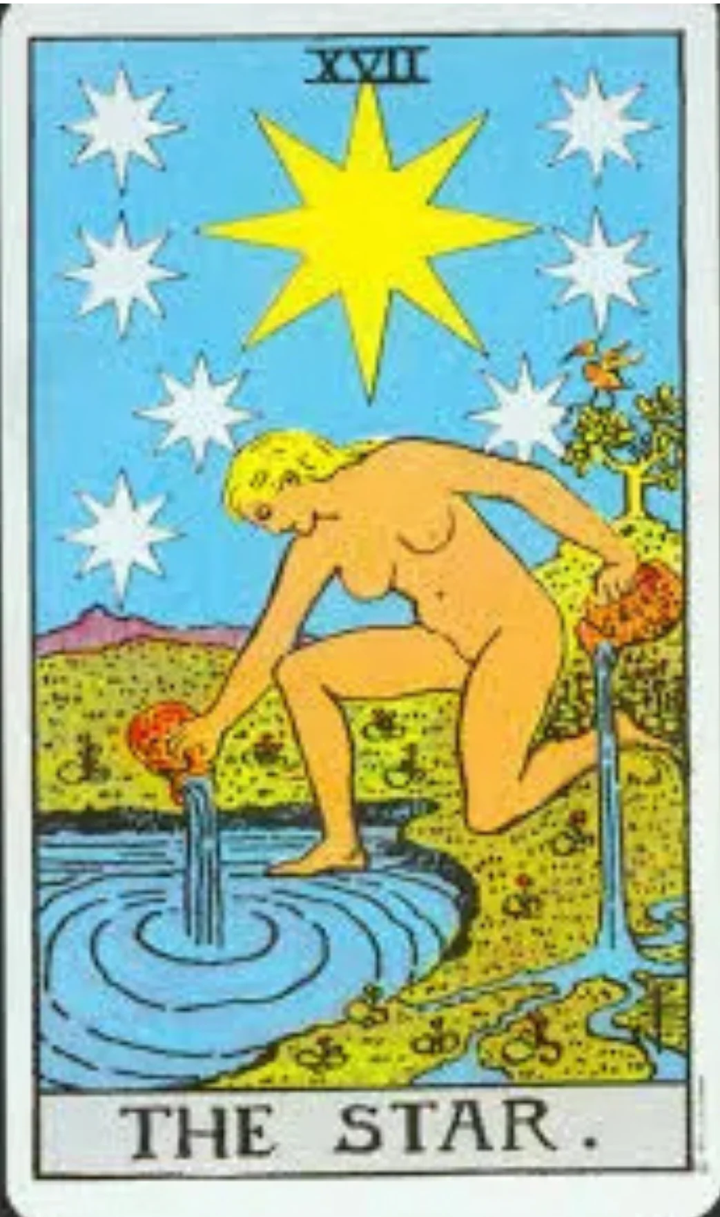 Tarot Yıldız kartı