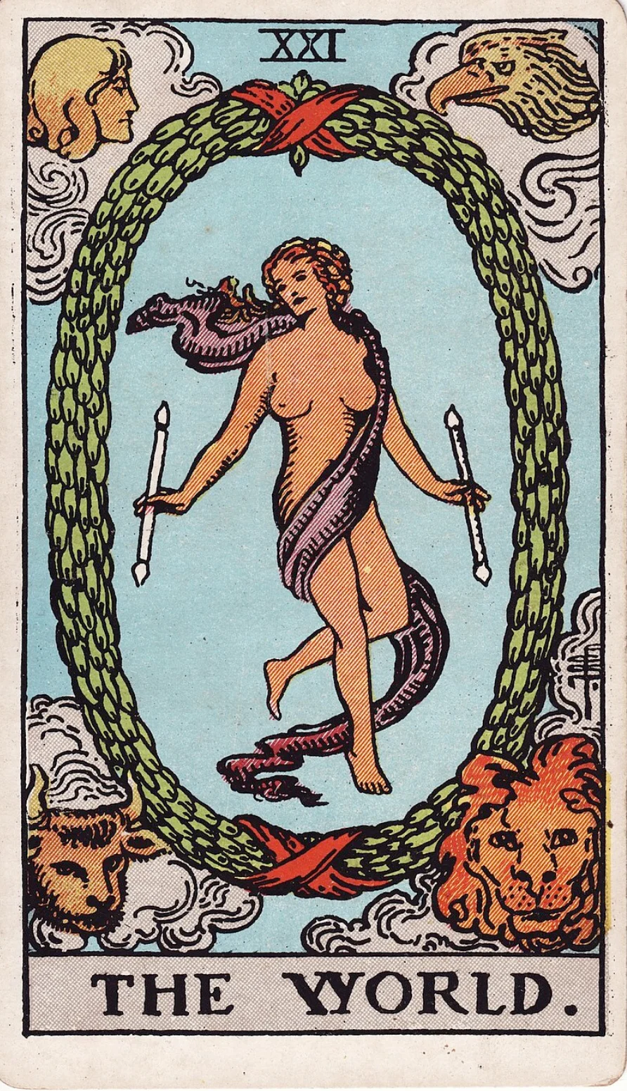 Tarot Dünya kartı