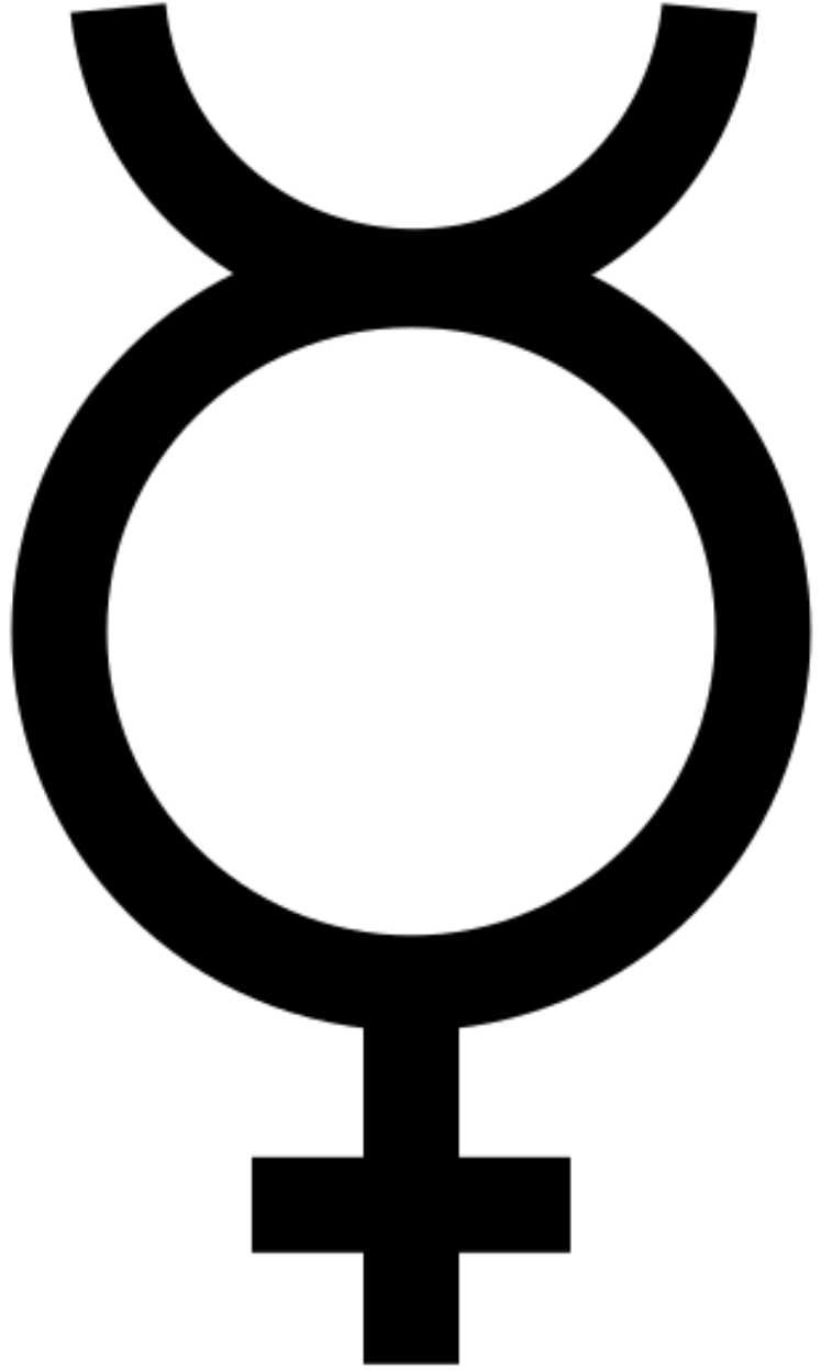 Astrolojide Merkür sembolü