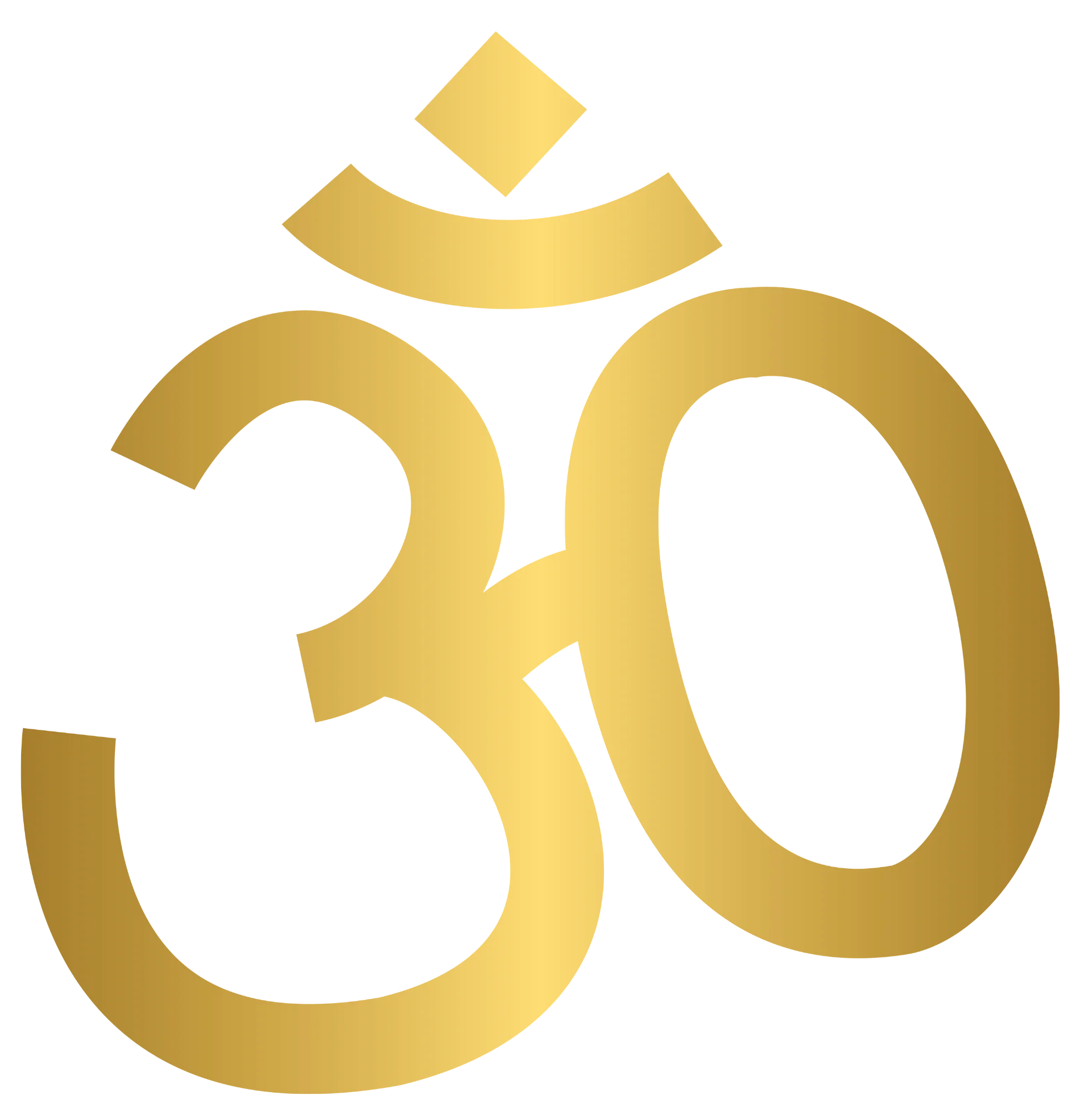 Hinduizm'in kutsal hecesi ve sembolü Aum (Om) işareti