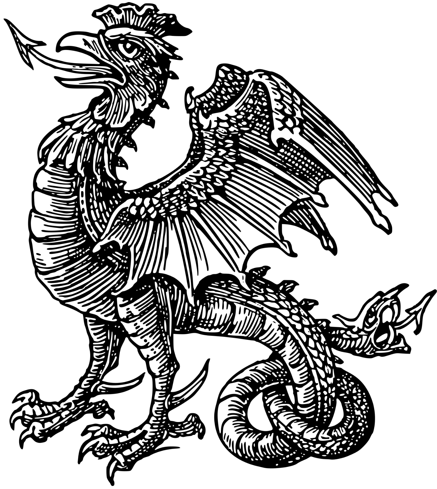 Şahmeran Basilisk Yılanların Şahı